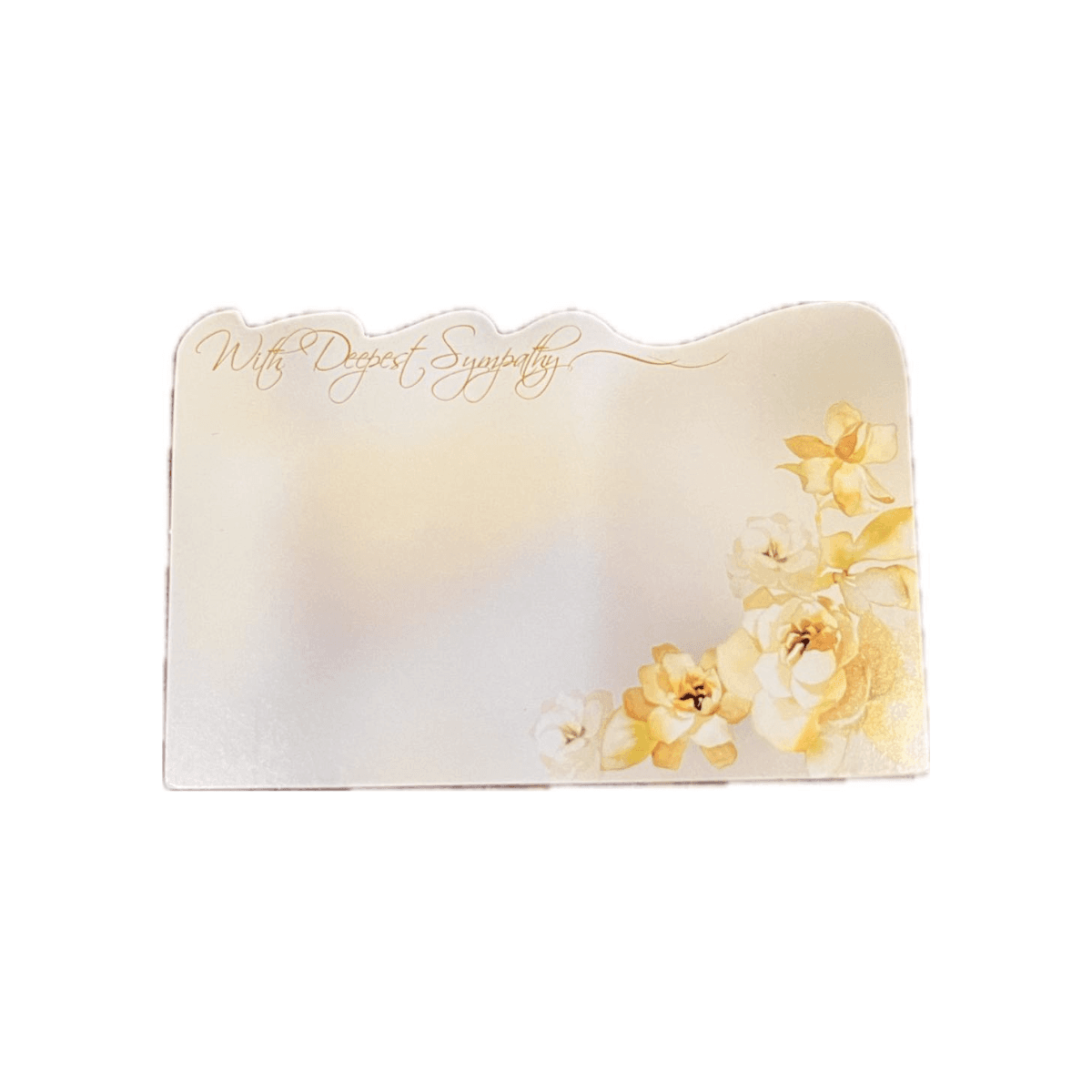 With Deepest Sympathy Gift Tag