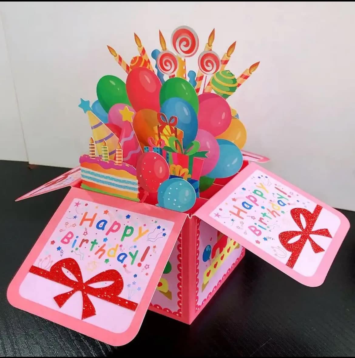 3D Pop Up Birthday Greeting Card