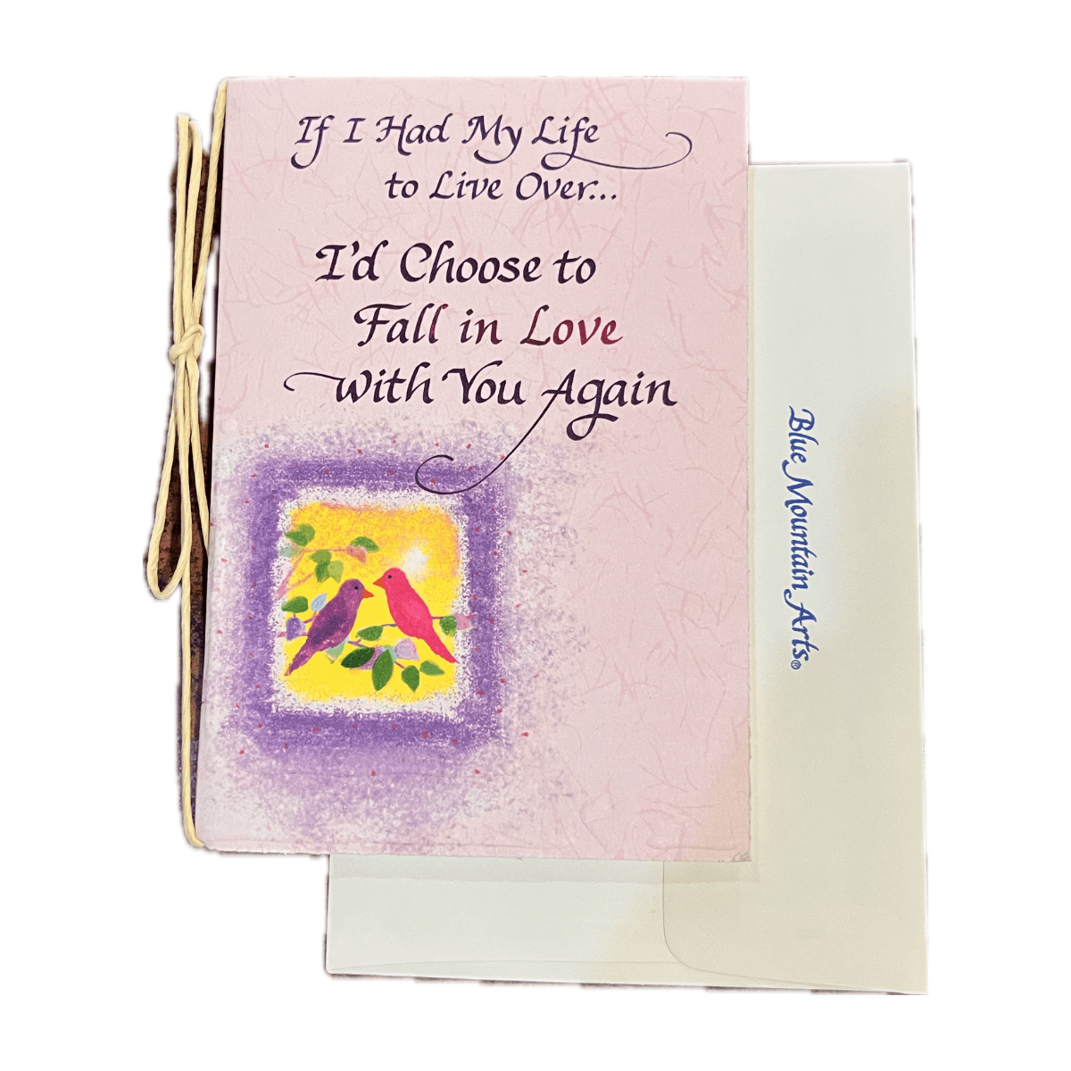 "If I Had My Life To Live Over... I'd Choose To Fall In Love With You Again"