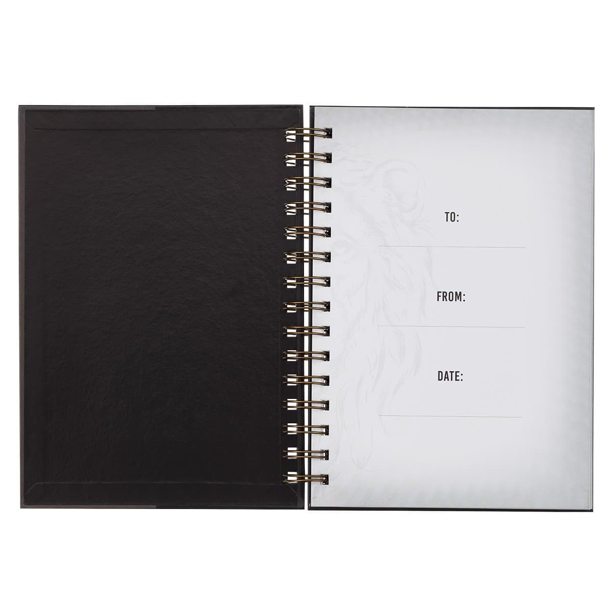 Strong - Joshua 1:9 Large Wirebound Journal, picture 3
