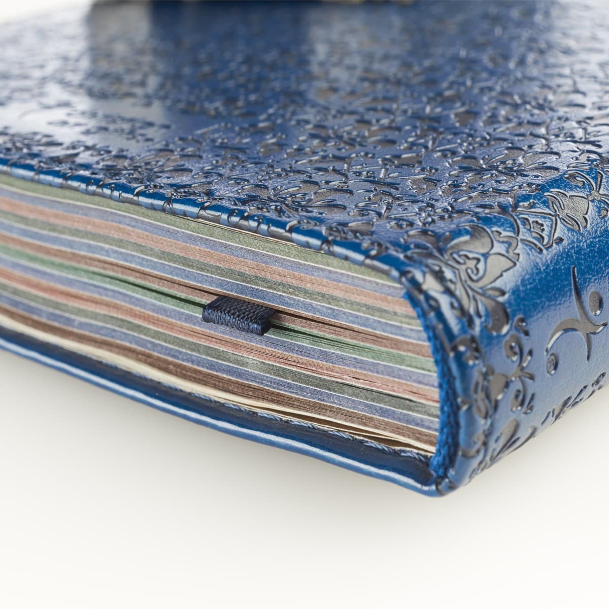 Faith's Checkbook Navy Blue Faux Leather One-Minute Devotions, picture 5