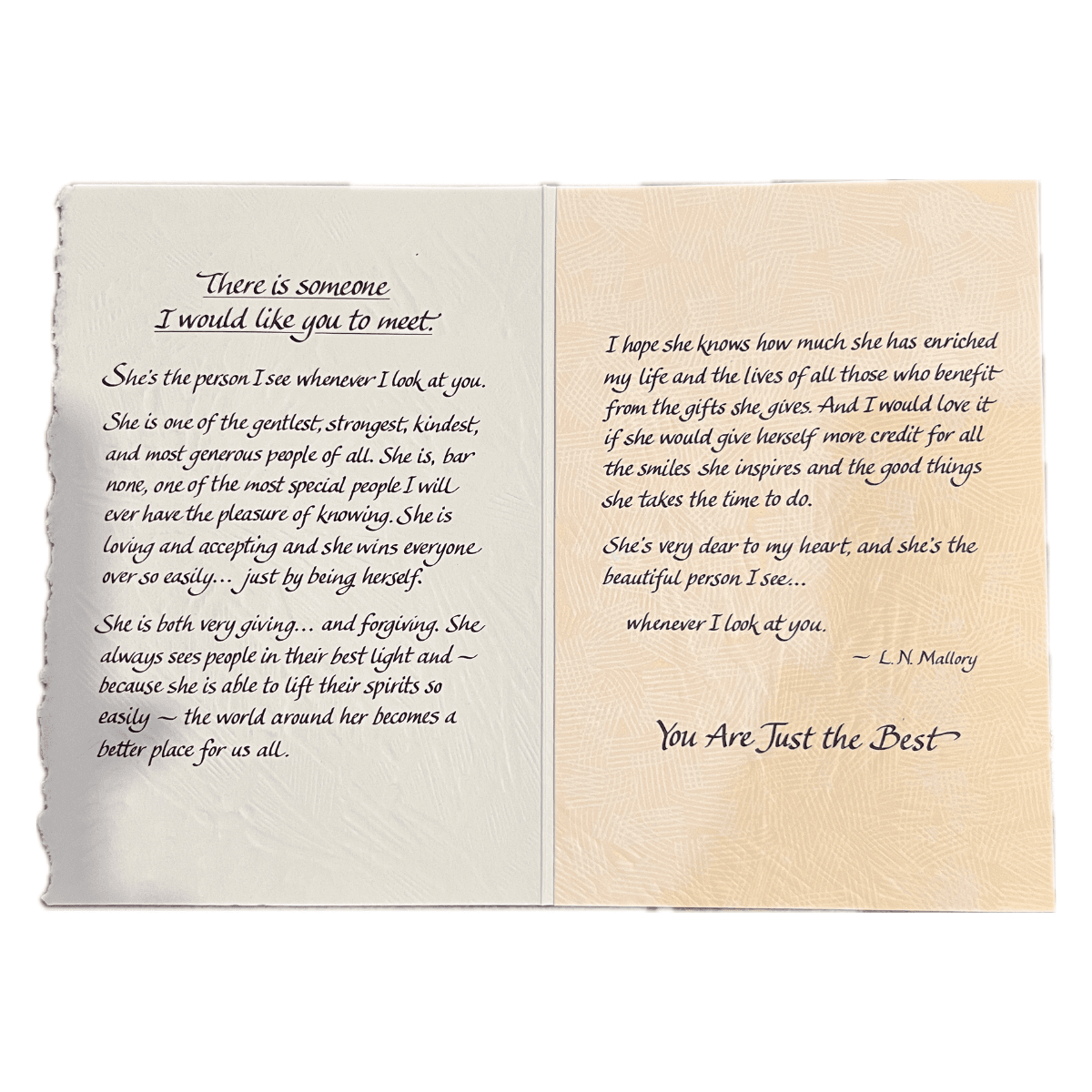 "This Is For Someone Who Deserves To Know How Wonderful She Is... "You"", picture 2