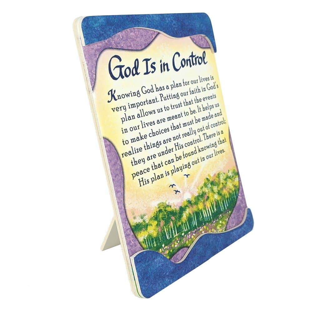 “God Is in Control” Magnet with Easel Back, picture 3