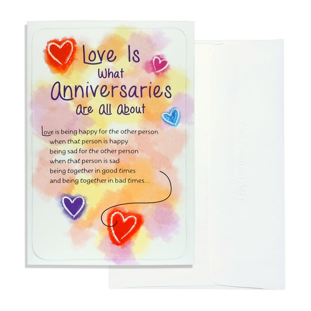 “Love Is What Anniversaries Are All About”