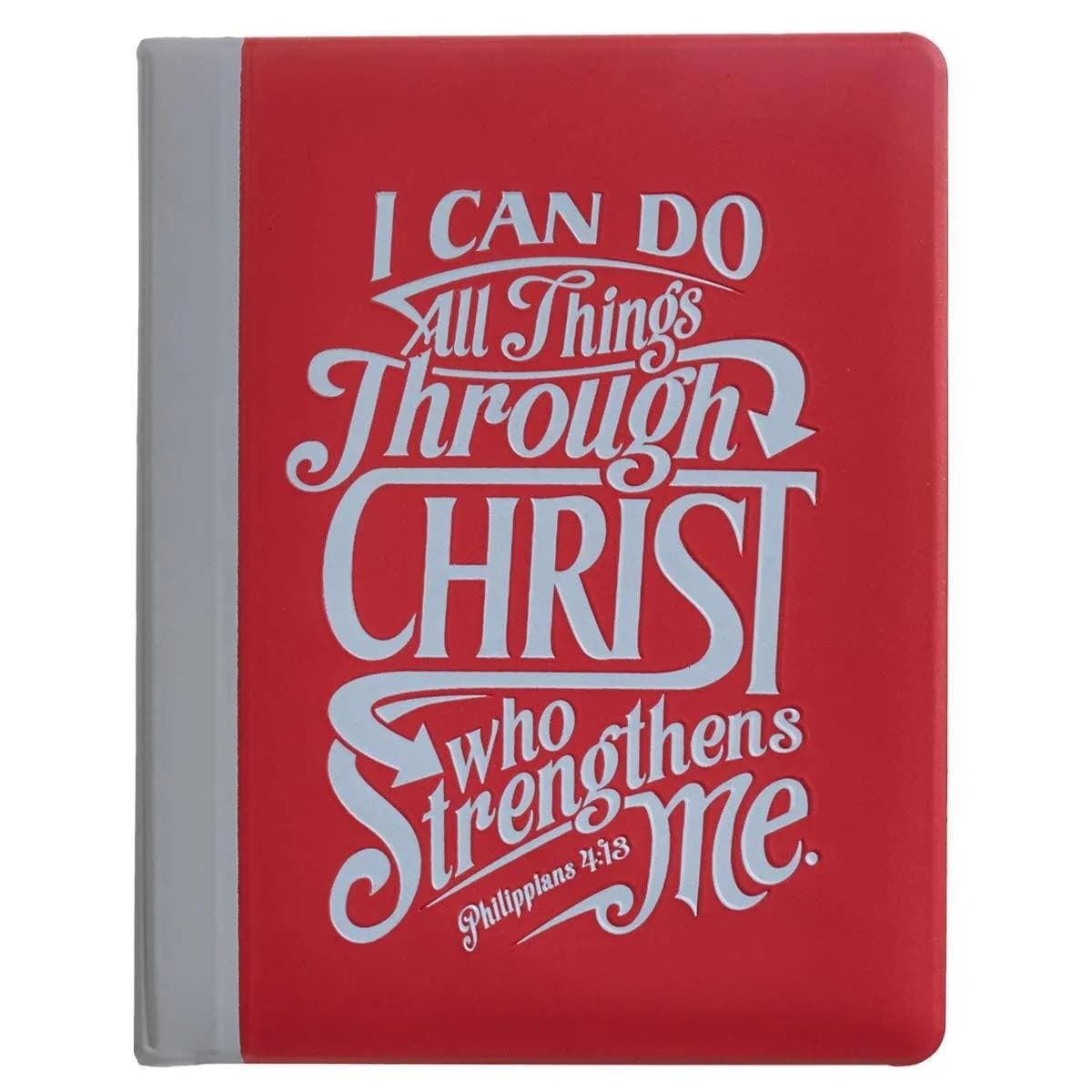 I Can Do All Things Red Credit Card & Photo Holder
