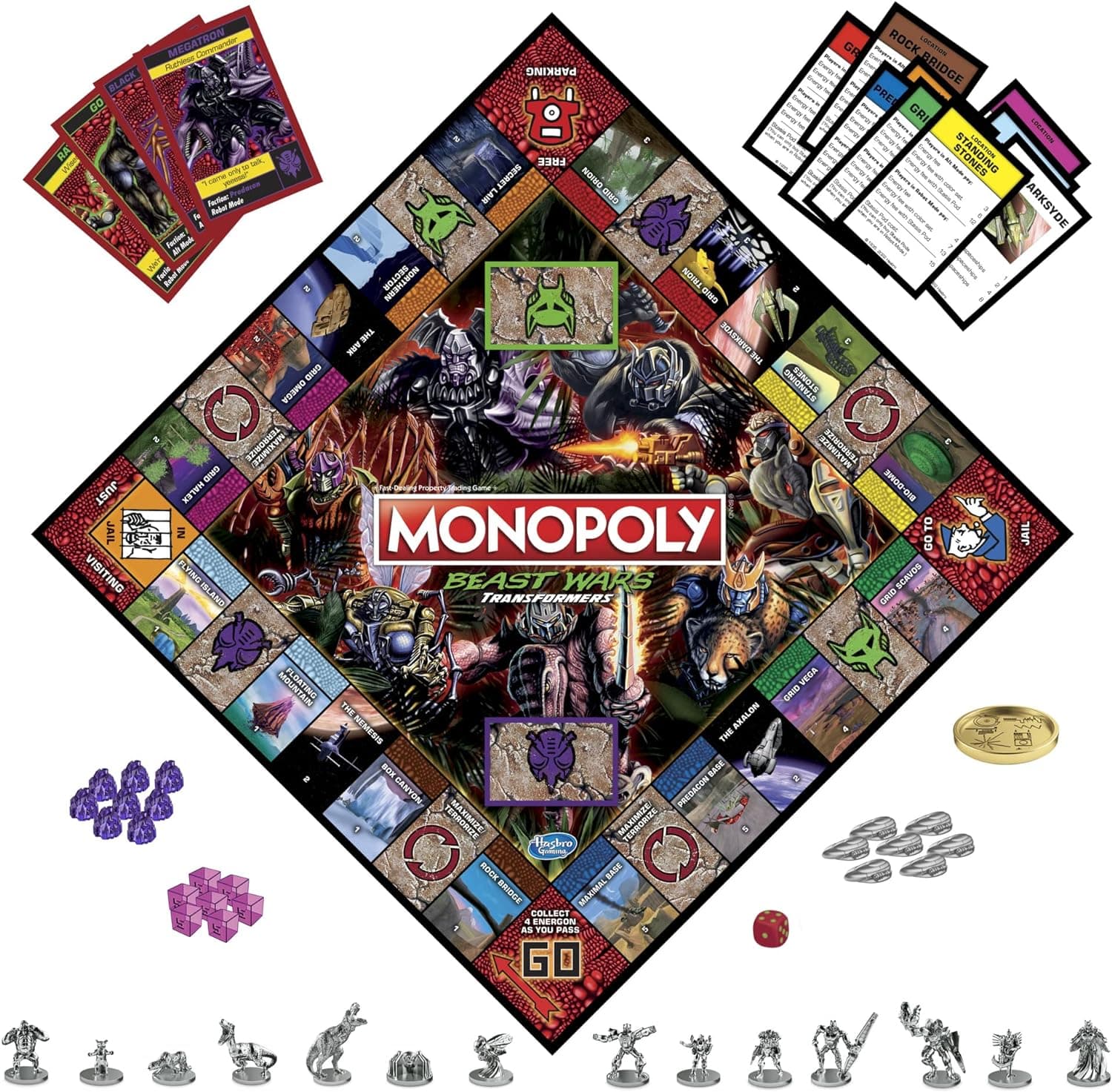 Monopoly: Transformers Beast Wars Edition, picture 3