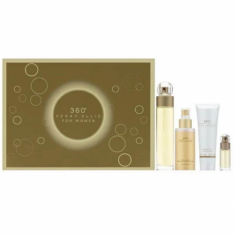 Perry Ellis 360 Woman 4PC EDT Set
