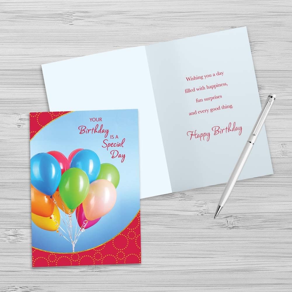 Assorted All Occasion Cards (12 Foiled and Embossed Greeting Cards) – Birthday, Sympathy, Get Well, New Baby, Wedding, Thank You, Anniversary, Friendship, picture 7