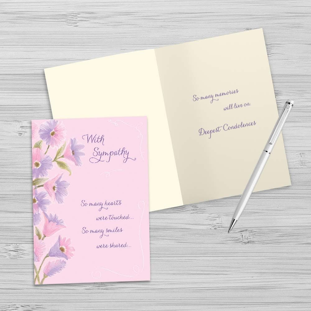 Assorted Sympathy Cards, Assortment of Floral Designs (12 Foiled and Embossed Greeting Cards), picture 6