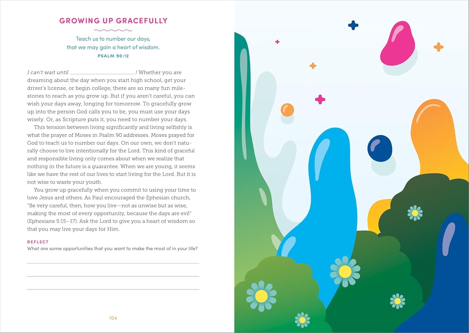 Grow in Grace: 5-Minute Devotions for Preteen Girls, picture 2