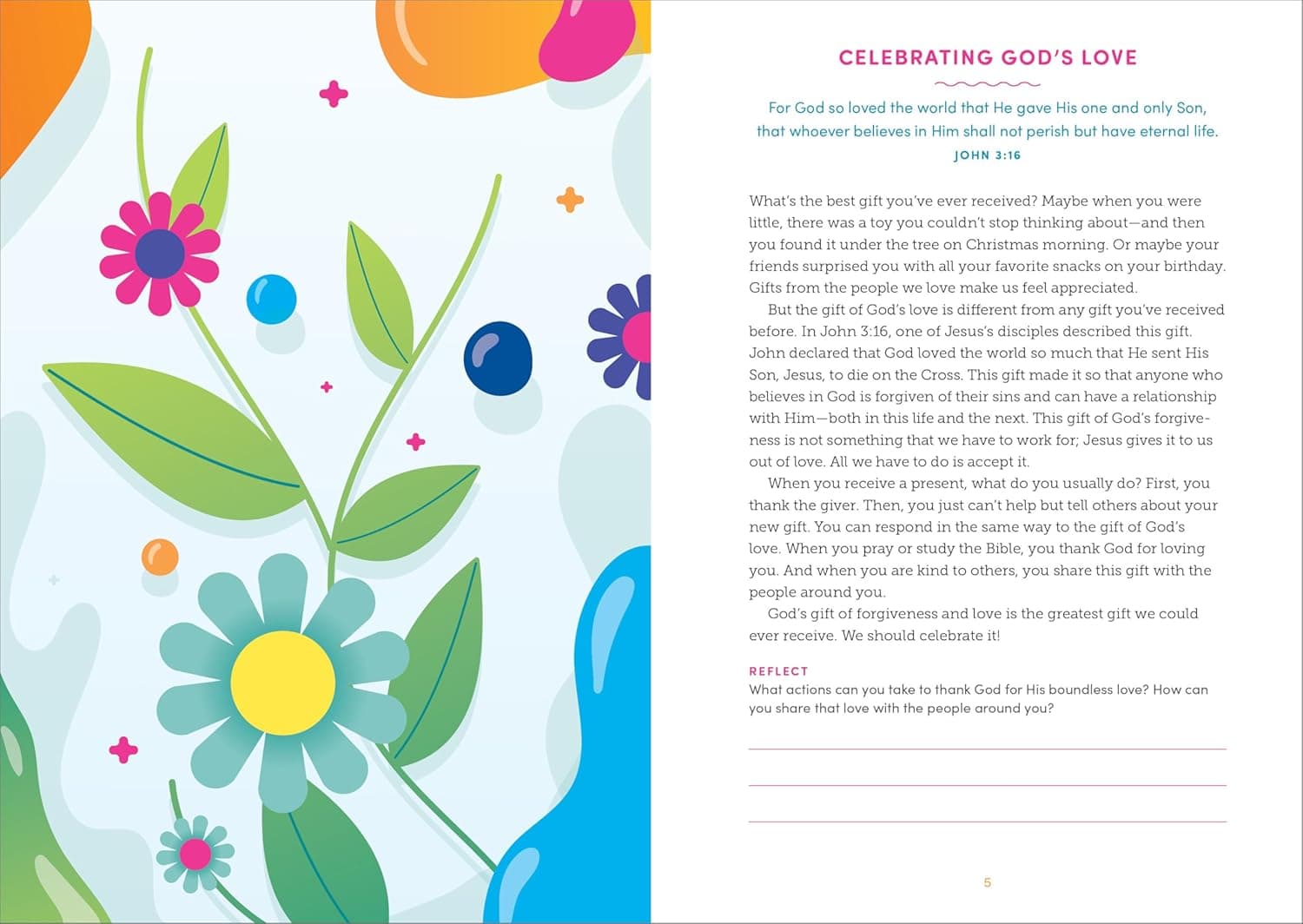 Grow in Grace: 5-Minute Devotions for Preteen Girls, picture 3