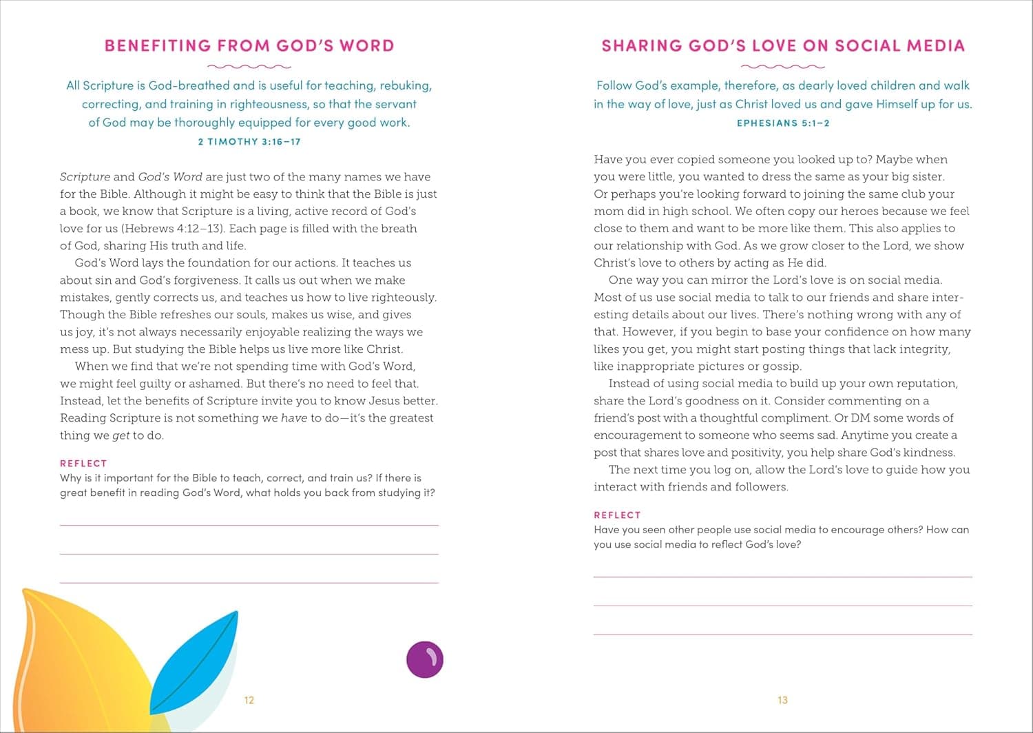 Grow in Grace: 5-Minute Devotions for Preteen Girls, picture 6