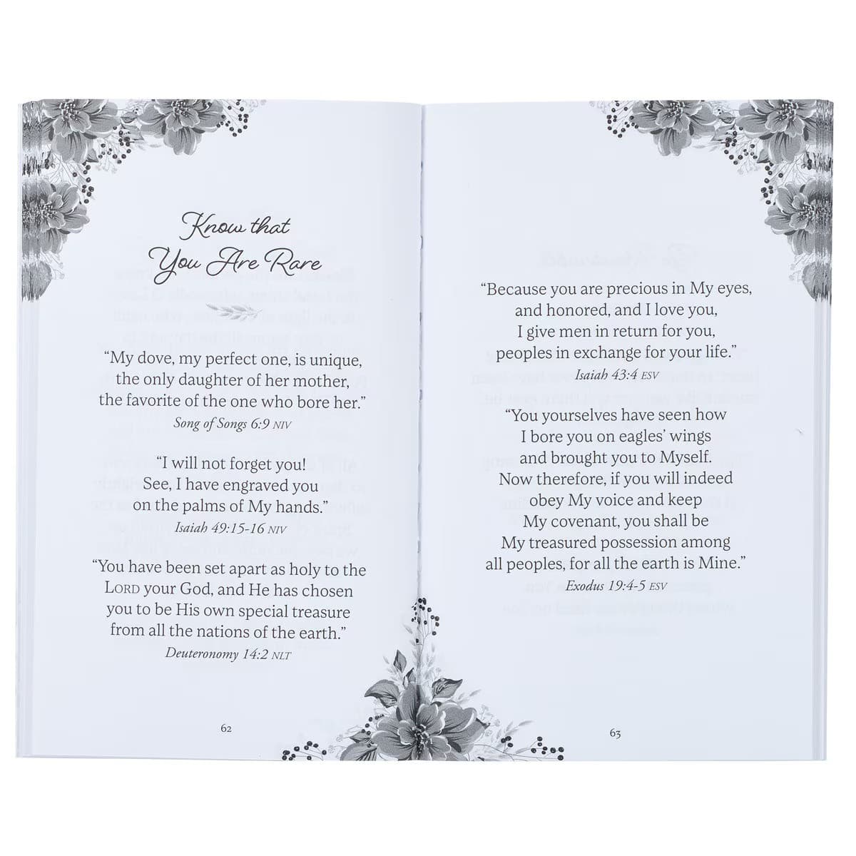 Promises from the Word for Women Pink Floral Gift Book, picture 4