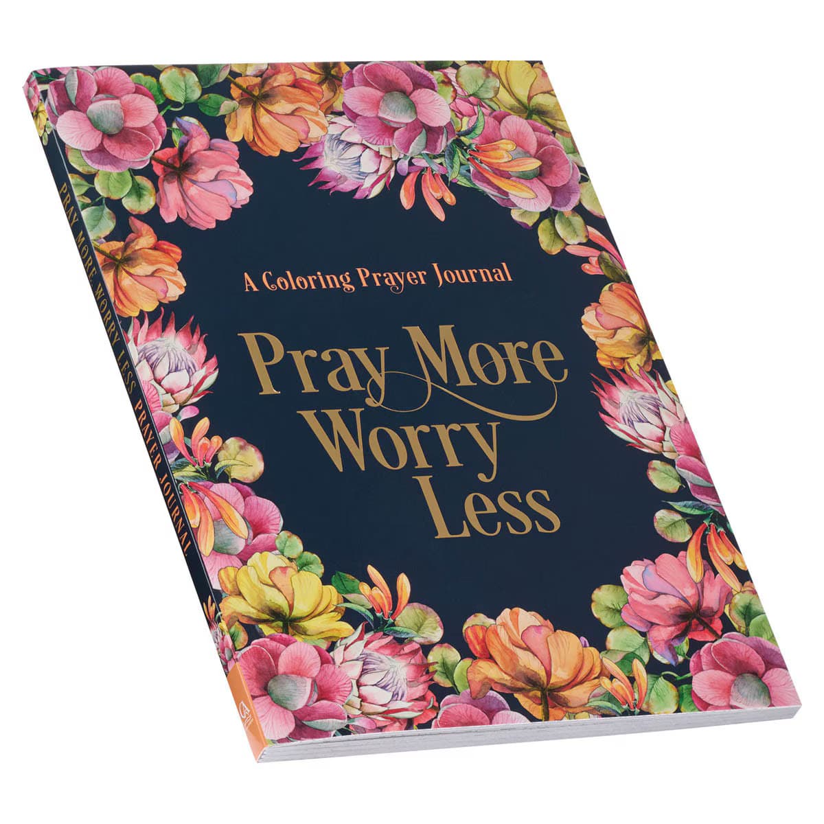 Pray More Worry Less Coloring Prayer Journal, picture 3