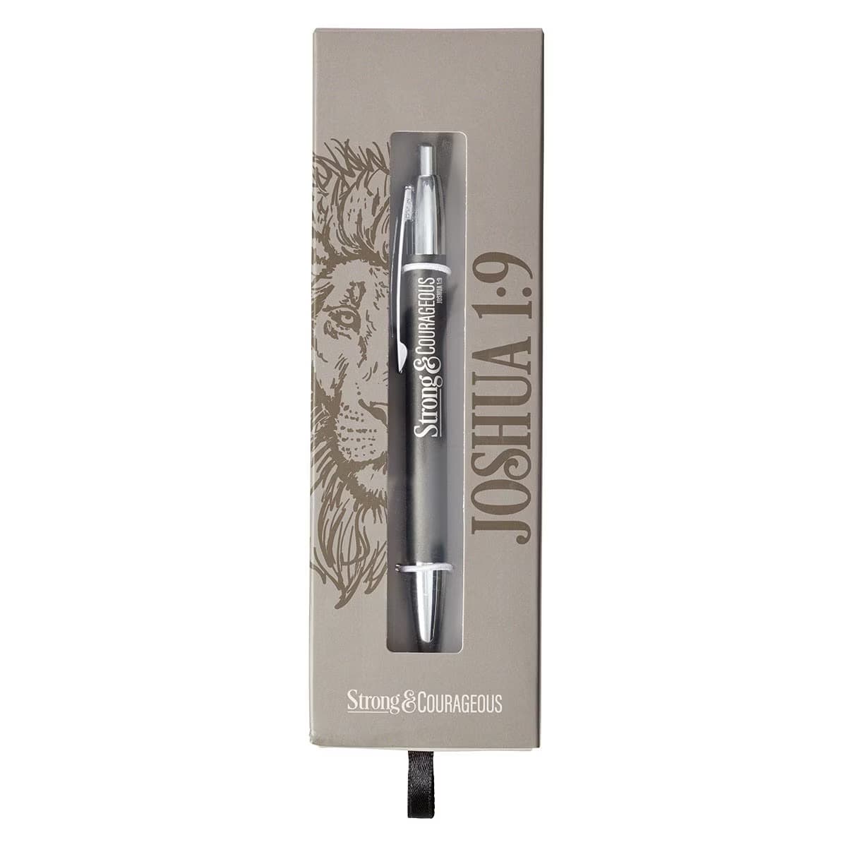 Strong & Courageous - Joshua 1:9 Gift Pen