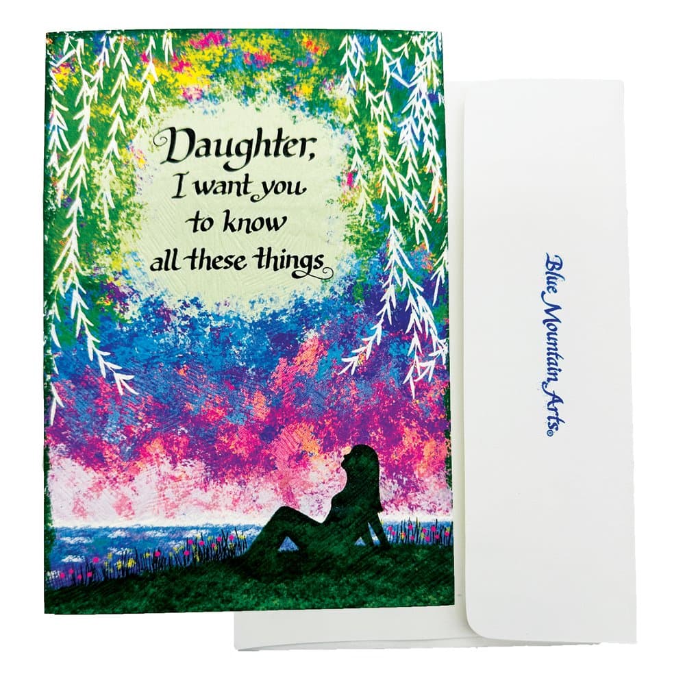 “Daughter, I want you to know all these things”