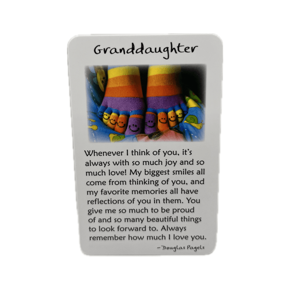 "Granddaughter" Blue Mountain Arts Wallet Card