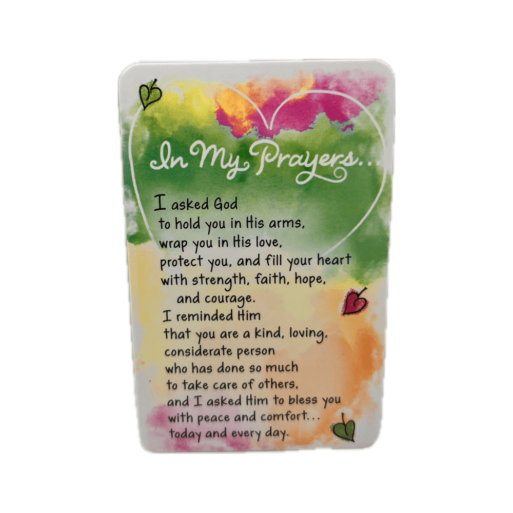 "In My Prayers" Blue Mountain Arts Wallet Card