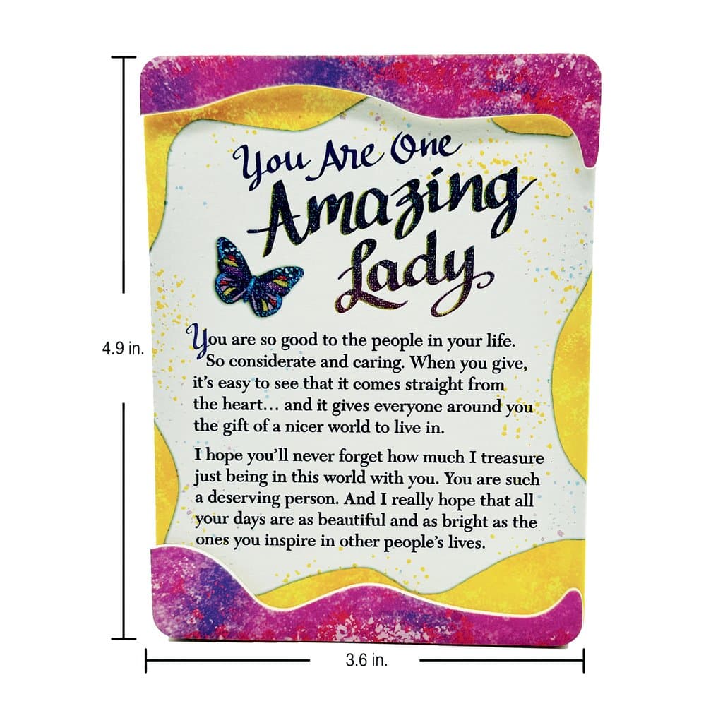 "You Are One Amazing Lady" Magnet with Easel Back, picture 2