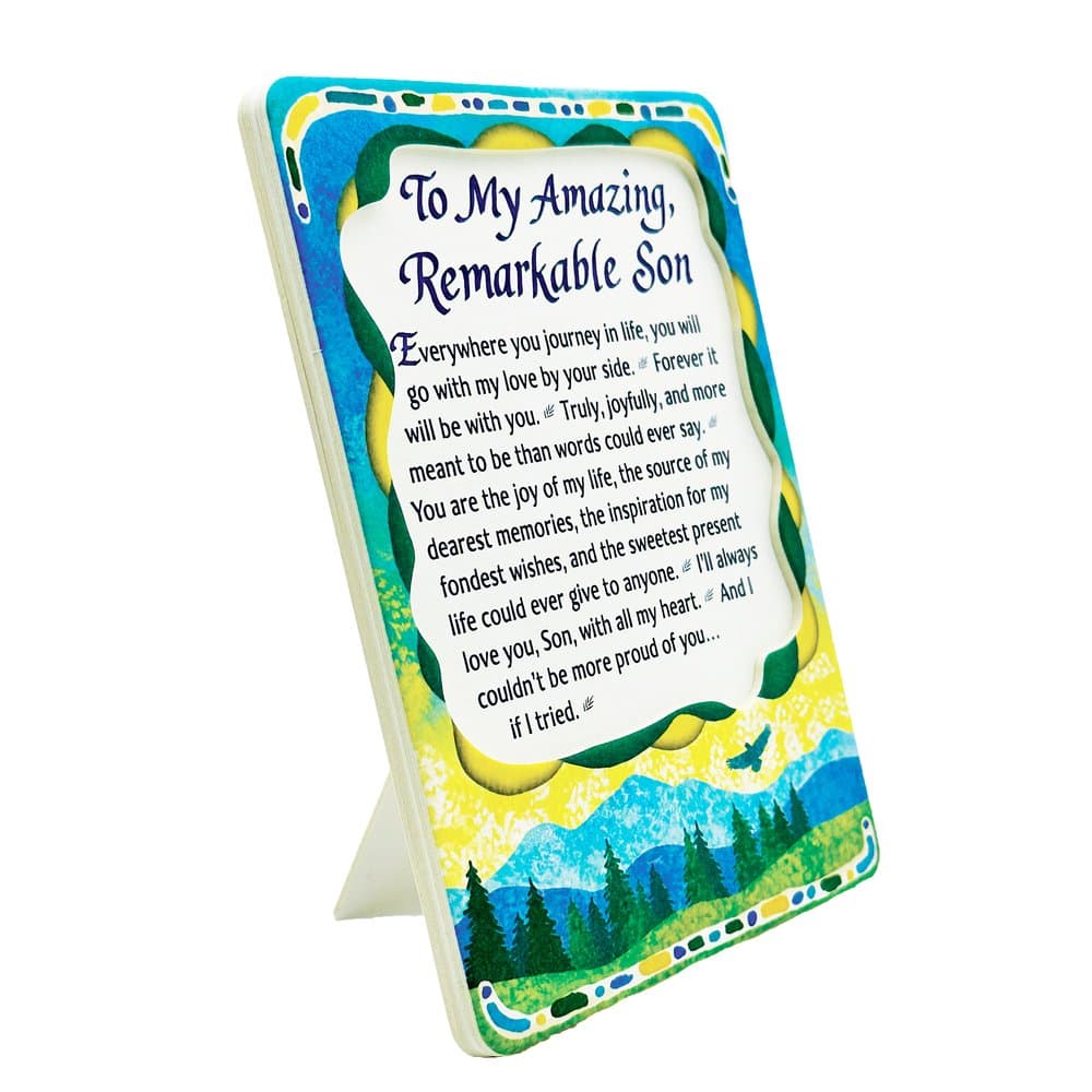 “To My Amazing, Remarkable Son” Magnet with Easel Back, picture 3