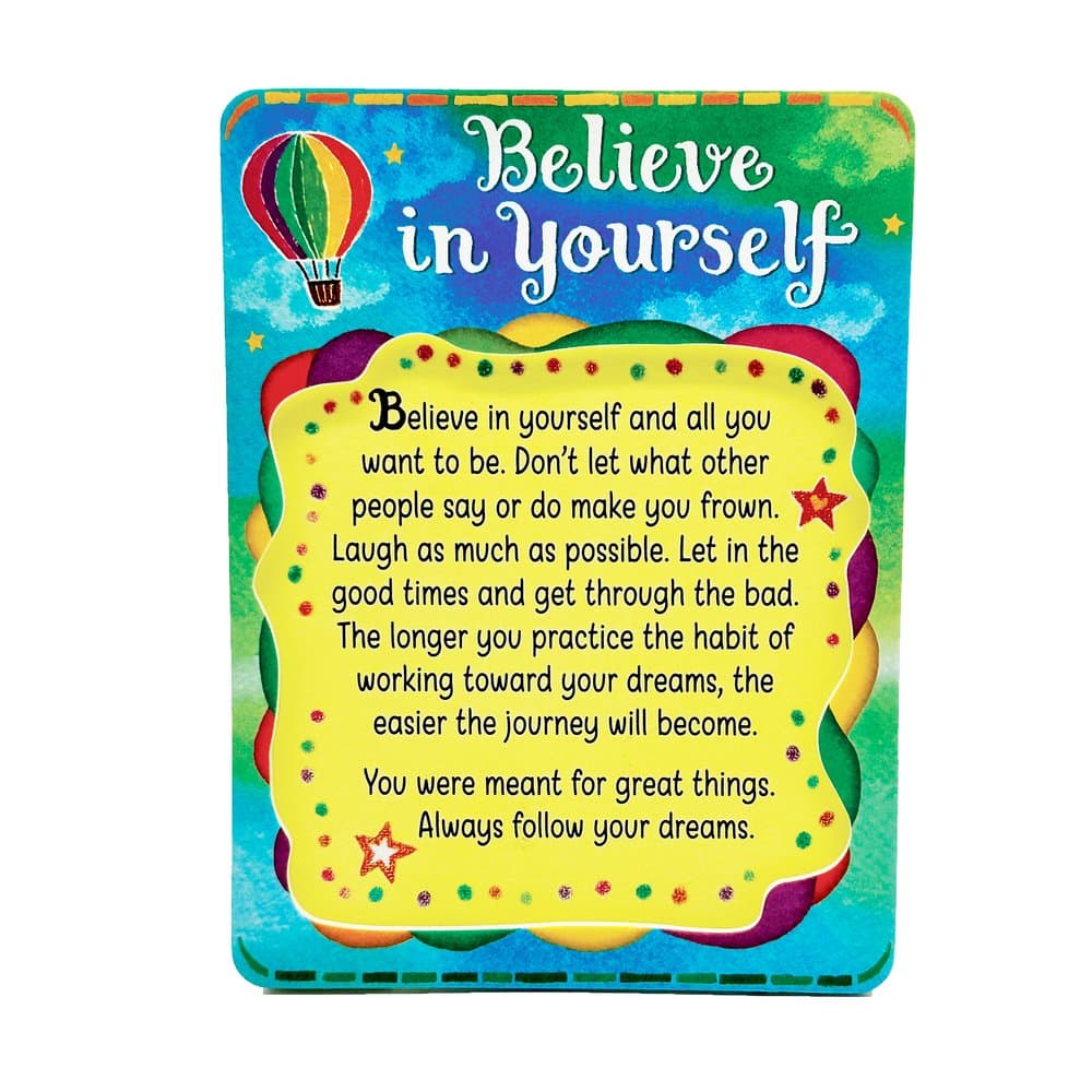 "Believe in Yourself" Magnet with Easel Back