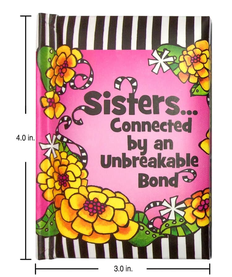 "Sisters... Connected by an Unbreakable Bond" Little Keepsake Book by Suzy Toronto, picture 2