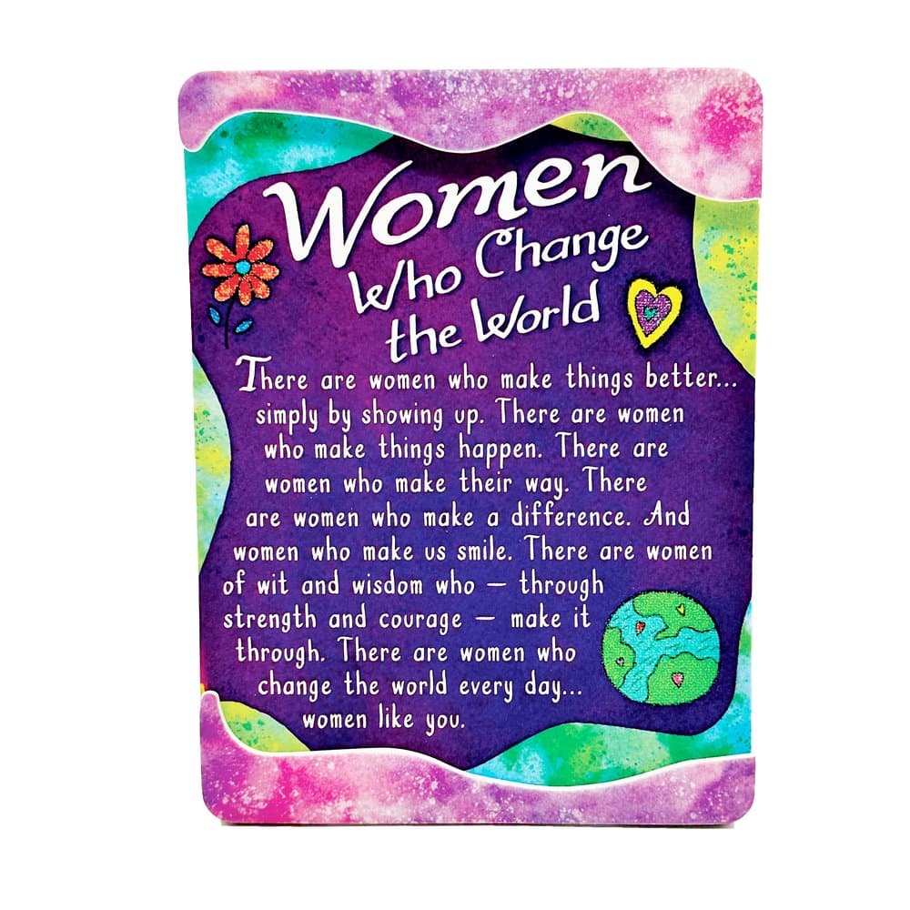 "Women Who Change the World" Magnet with Easel Back