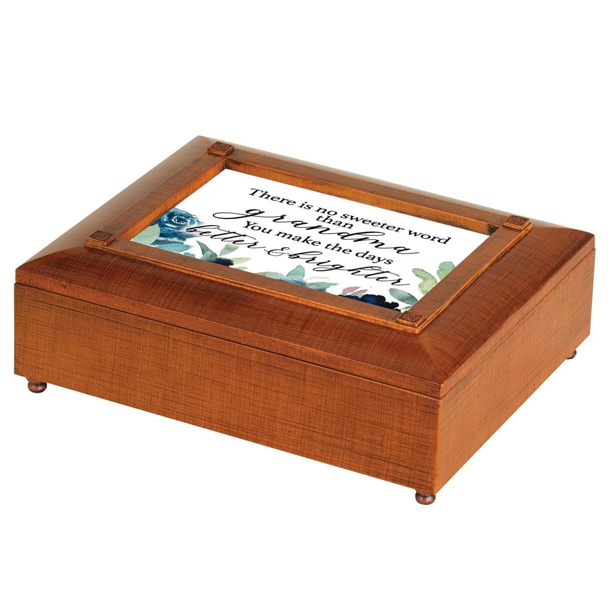 Grandma, No Sweeter Word Jewelry Box