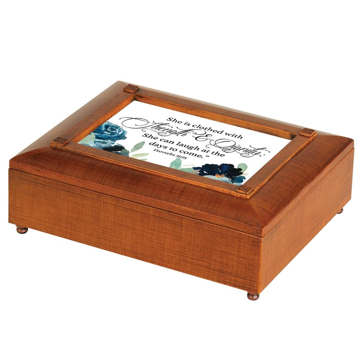 She Is Clothed Prov.31:25 Jewelry Box