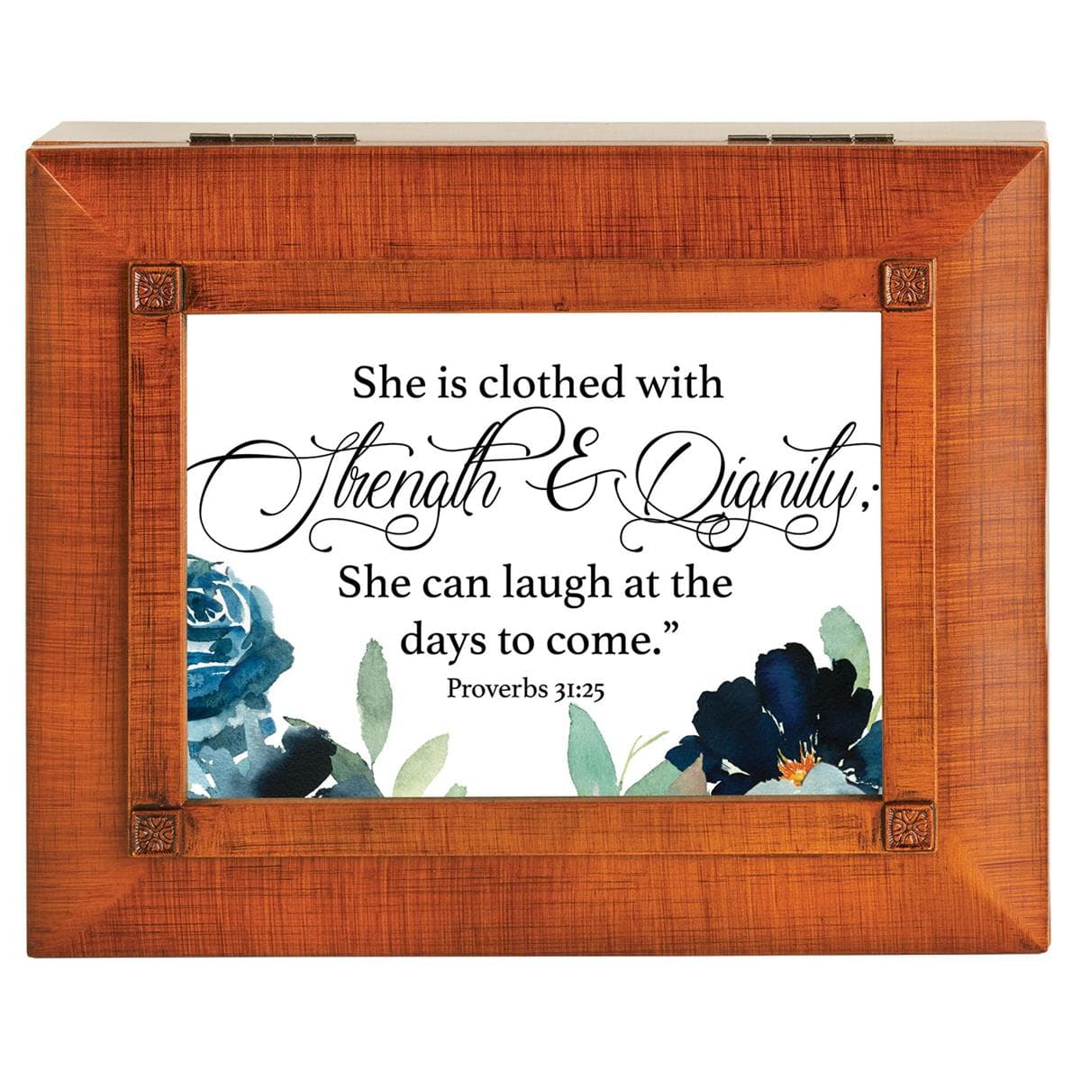 She Is Clothed Prov.31:25 Jewelry Box, picture 2