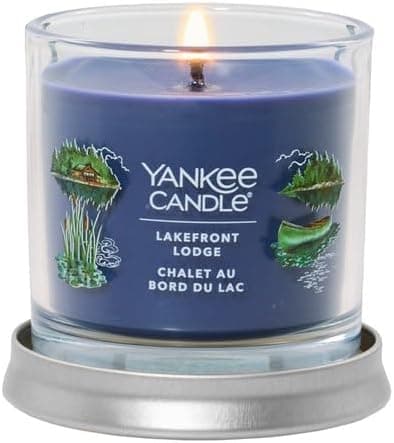 Yankee Candle Lakefront Lodge Scented, Signature 4.3oz Small Tumbler Single Wick Candles, Premium Soy Wax Blend, Over 20 hours of Burn Time, picture 2