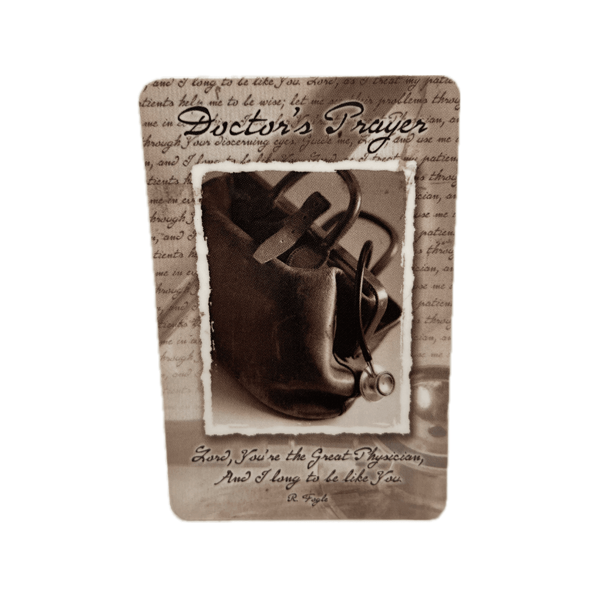 Doctor's Prayer Pocket Card