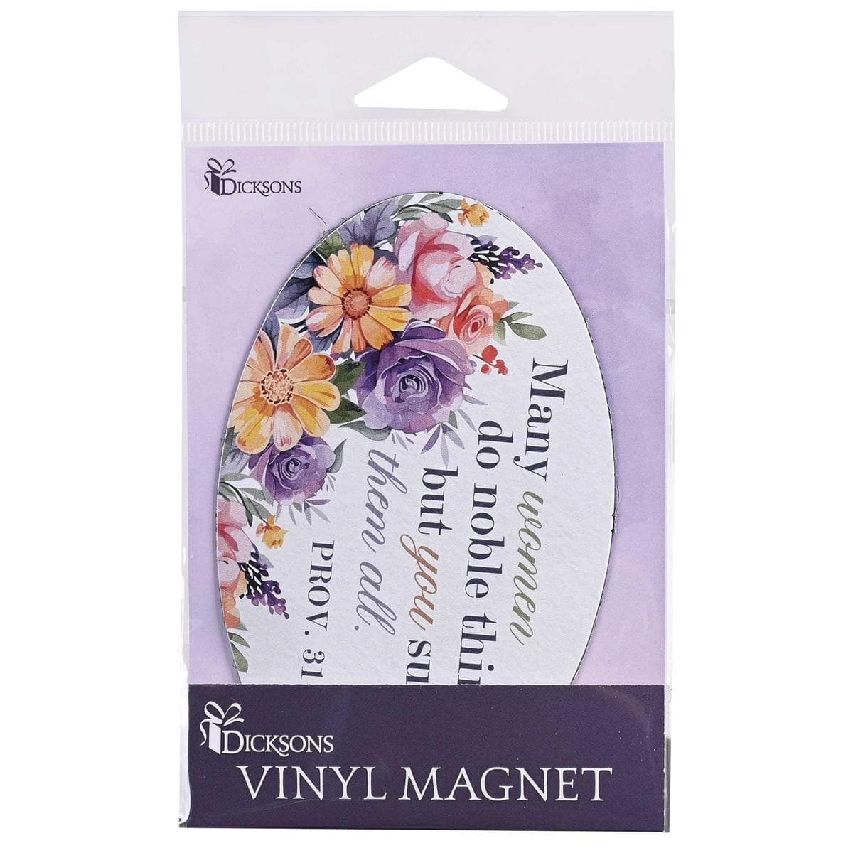 Many Women Do Noble Things 5X2.75 Magnet, picture 2