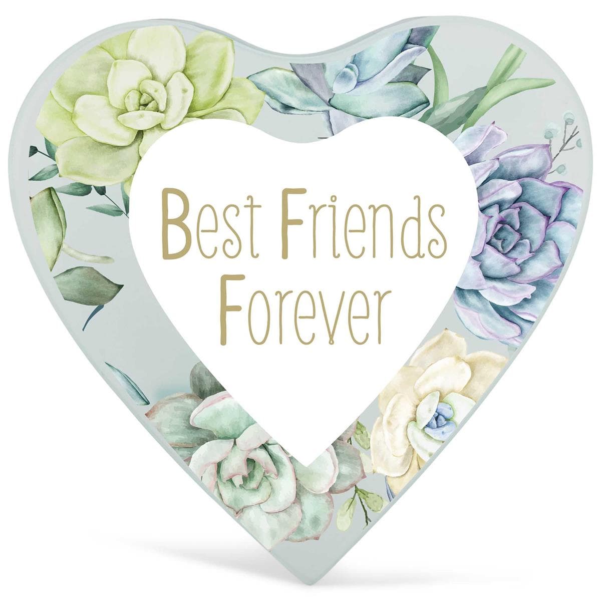 Best Friends Forever Glass Wall Tealight, picture 2