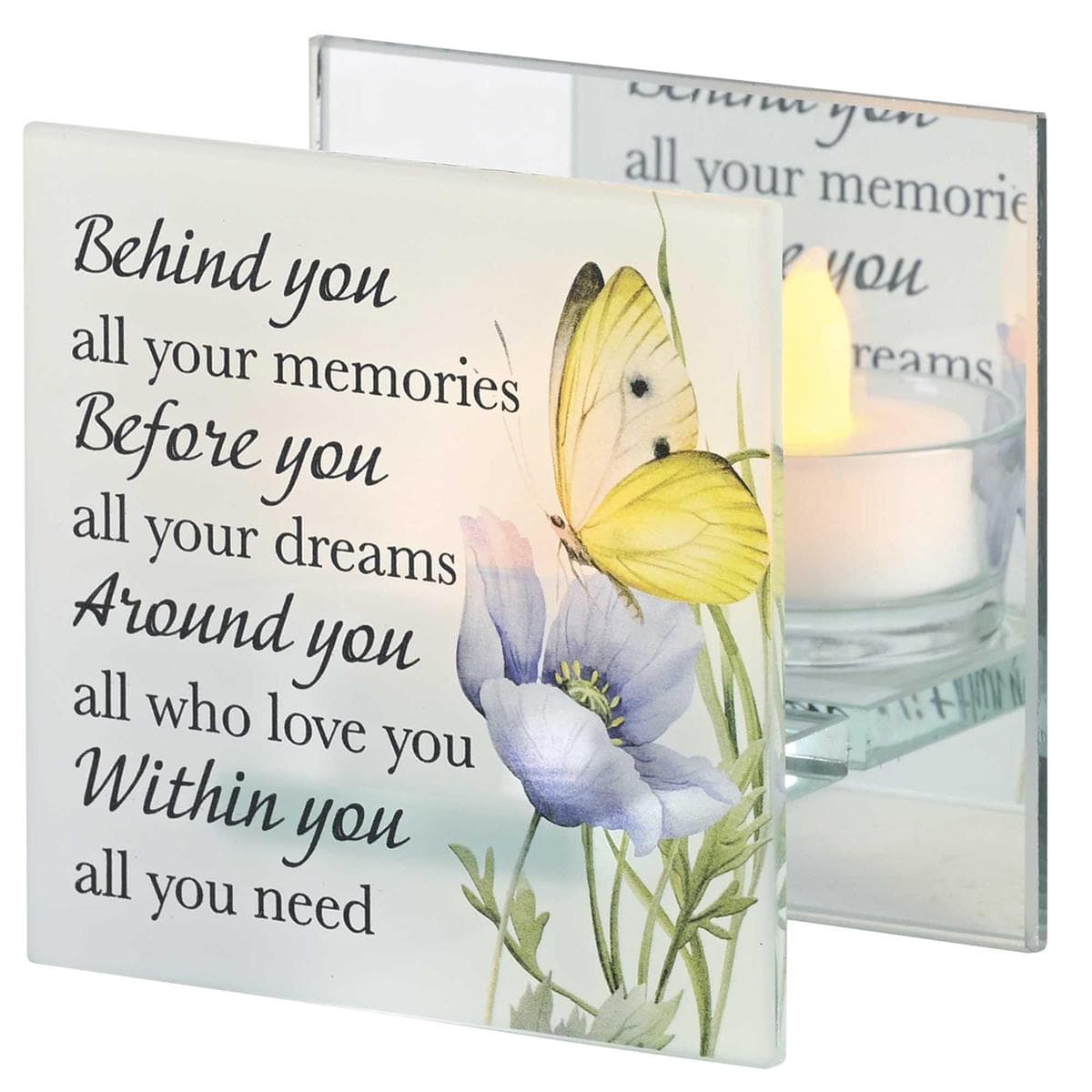Behind You All Your Memories Tealight