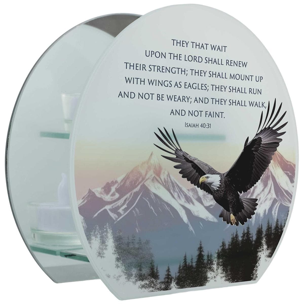 Eagle Isaiah 40:31 Tealight