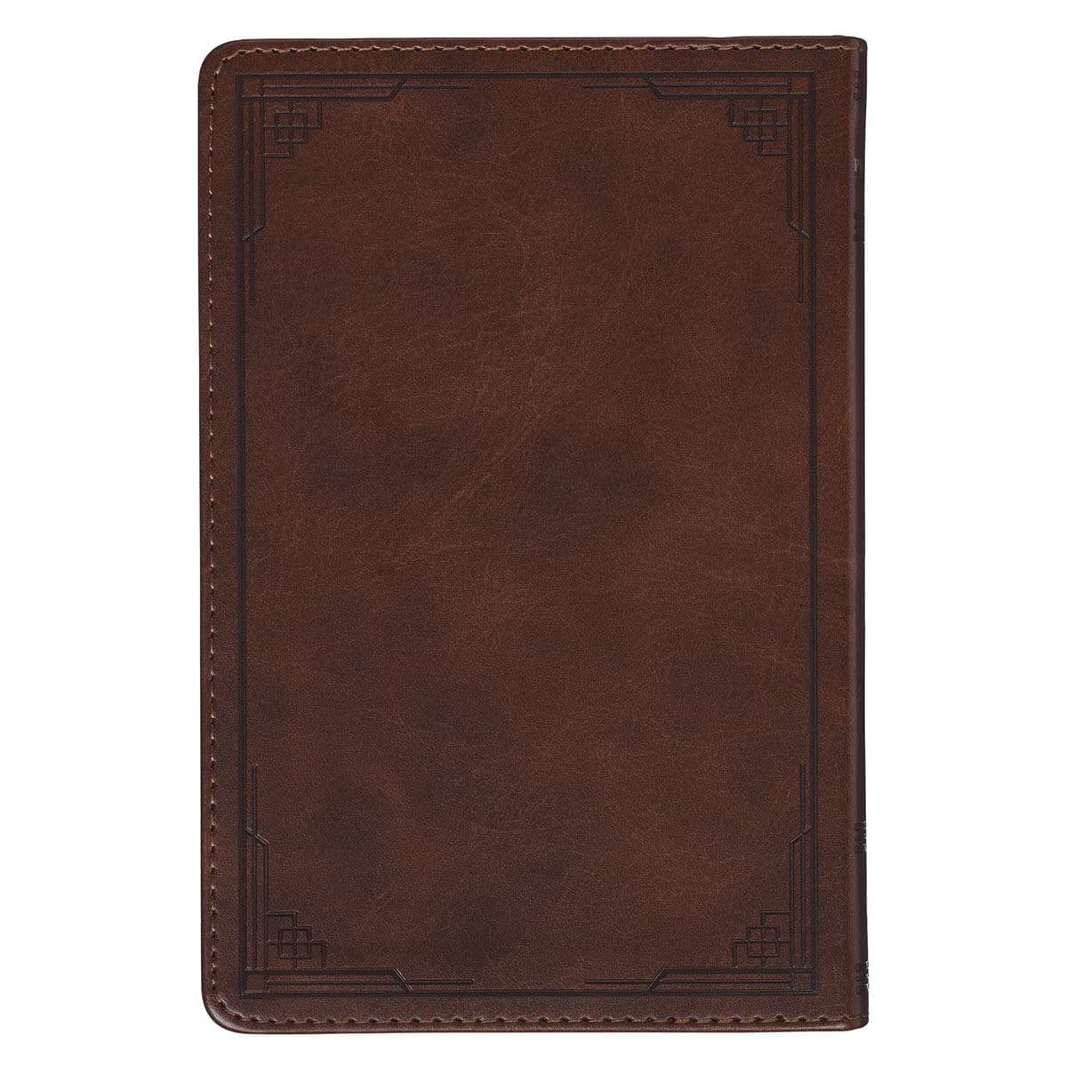 Finding Wisdom in Proverbs Honey-Brown Faux Leather Devotional Gift Book, picture 2
