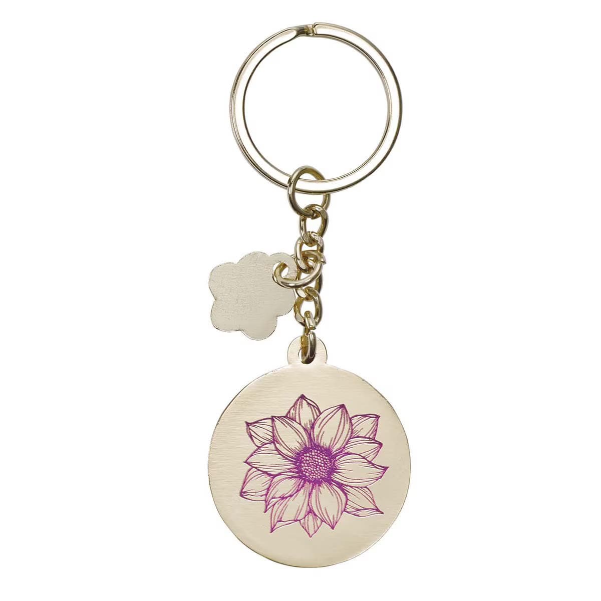 Grow in Grace Metal Key Ring with Link Chain, picture 2