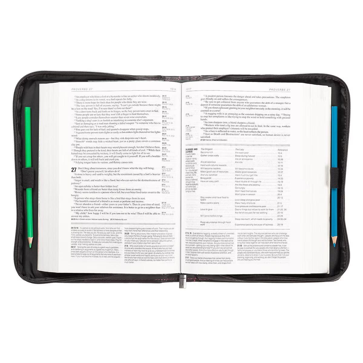 Love 1 Corinthians 13:4-8 Pink Faux Leather Bible Case, picture 7