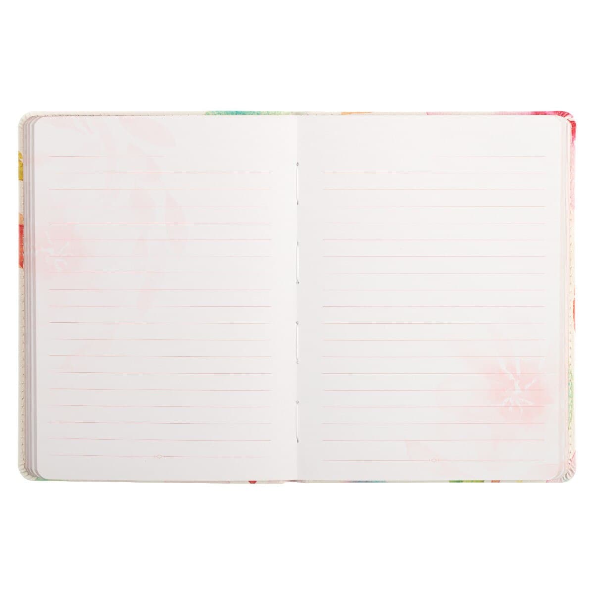 Make Every Day Count Pink Daisies Handy-size Faux Leather Journal, picture 5