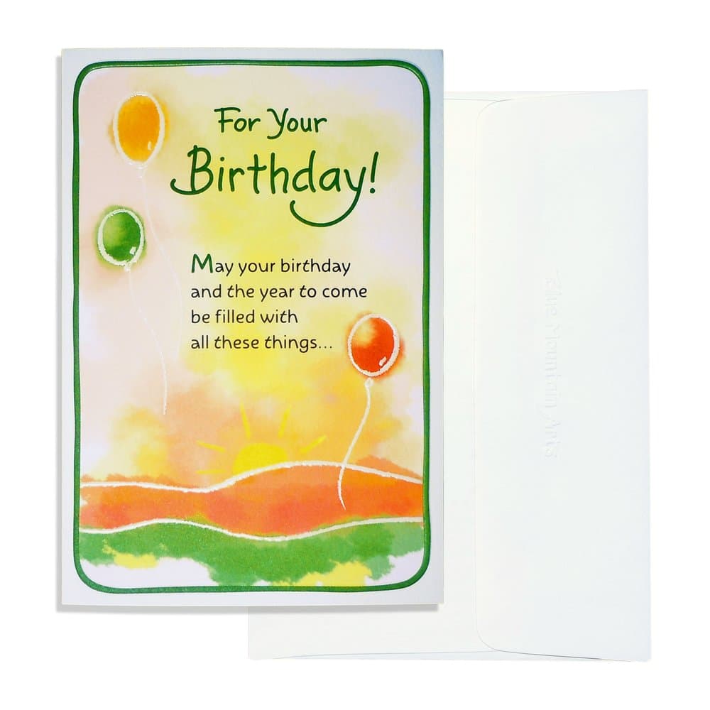 “For Your Birthday!”
