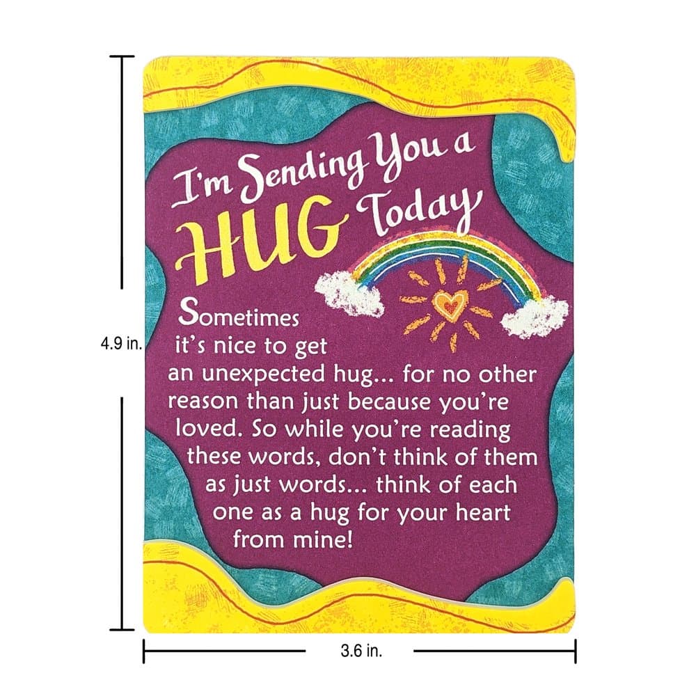"I'm Sending You a Hug Today" Magnet with Easel Back, picture 2