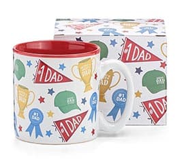 DAD ICONS WITH MESSAGES MUG