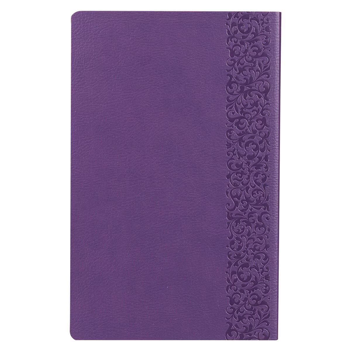 Purple Faux Leather King James Version Gift and Award Bible, picture 3