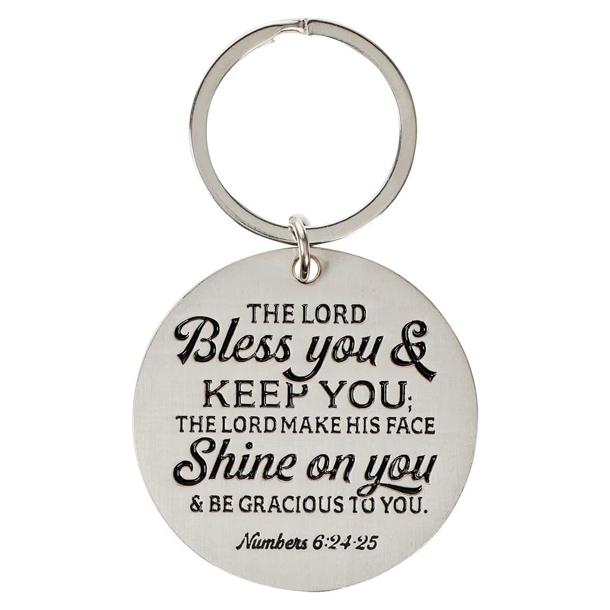 Best Mom Ever - Numbers 6:24 Epoxy-coated Metal Keychain, picture 2