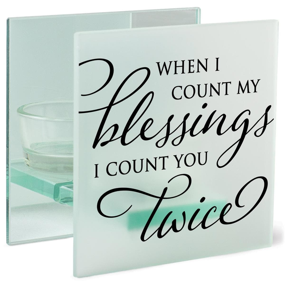 Count My Blessings Tealight Candleholder