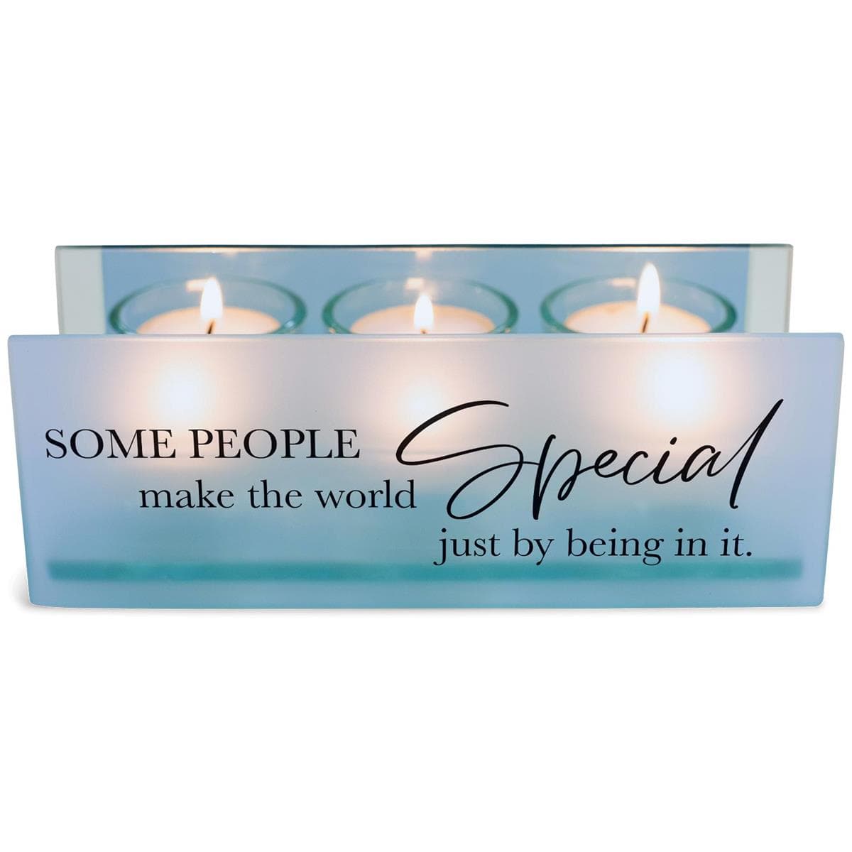 Some People Make The World Blue Tealight