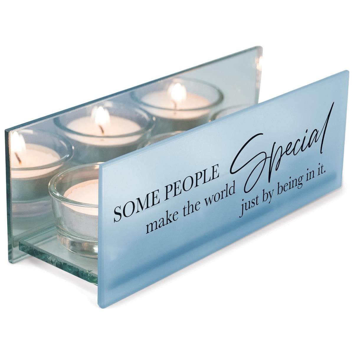 Some People Make The World Blue Tealight, picture 3