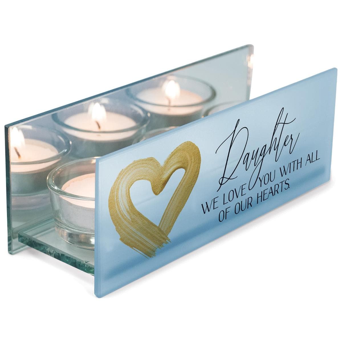 Tealight Daughter We Love You With Blue, picture 3