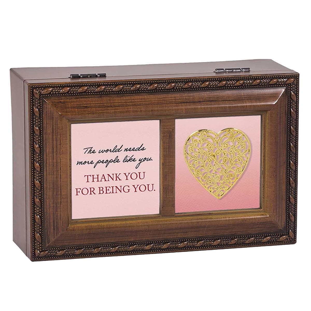 World Need More People Petite Music Box